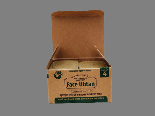 Face Ubtan Multani Mitti Handmade Soap 100gm (Pack of 4)