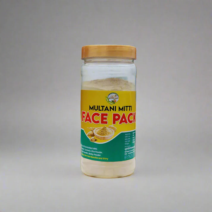 Herbal Care Combo: Multani Mitti Face Ubtan Powder & Gulab Jal