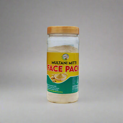 Herbal Care Combo: Multani Mitti Face Ubtan Powder & Gulab Jal